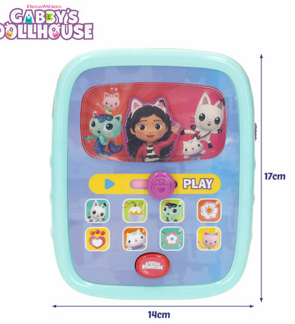 Six Gabby's Dollhouse baby toys for learning, colorful and playful, designed for young children to develop their early skills.