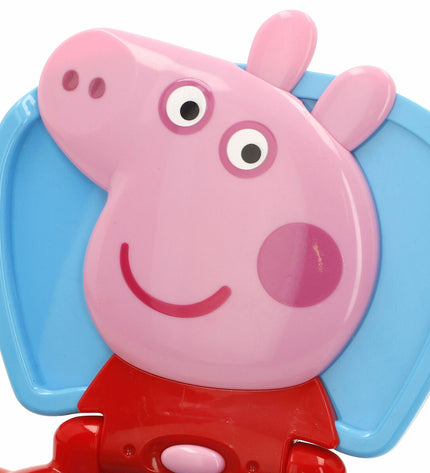 Set of four Peppa Pig electronic toy computers in multicolour, measuring 20x17x14 cm, perfect for kids' play and learning.