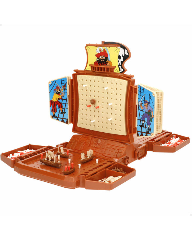 Colorbaby Zeeslag Spel set with six colorful game pieces for fun, strategic gameplay in the speelgoed en games category.