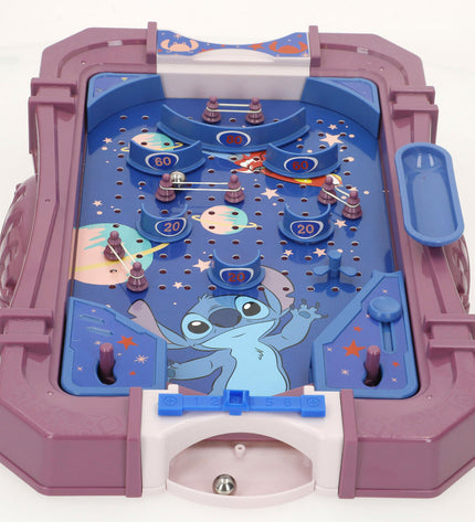 Set of four Stitch pinball toys from Disney, featuring colorful characters and playful designs for kids' games and accessories.
