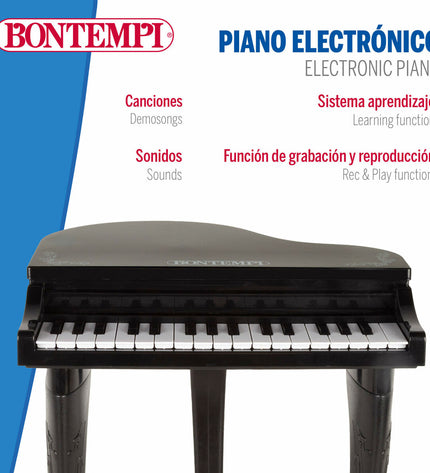 Pair of Bontempi colorful educational musical instrument sets for children, measuring 40x62x33 cm each, designed for playful learning.