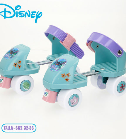 Stitch Skates Stitch T-EU-22-29 outdoor urban mobility skates with adjustable straps and durable wheels for city riding.