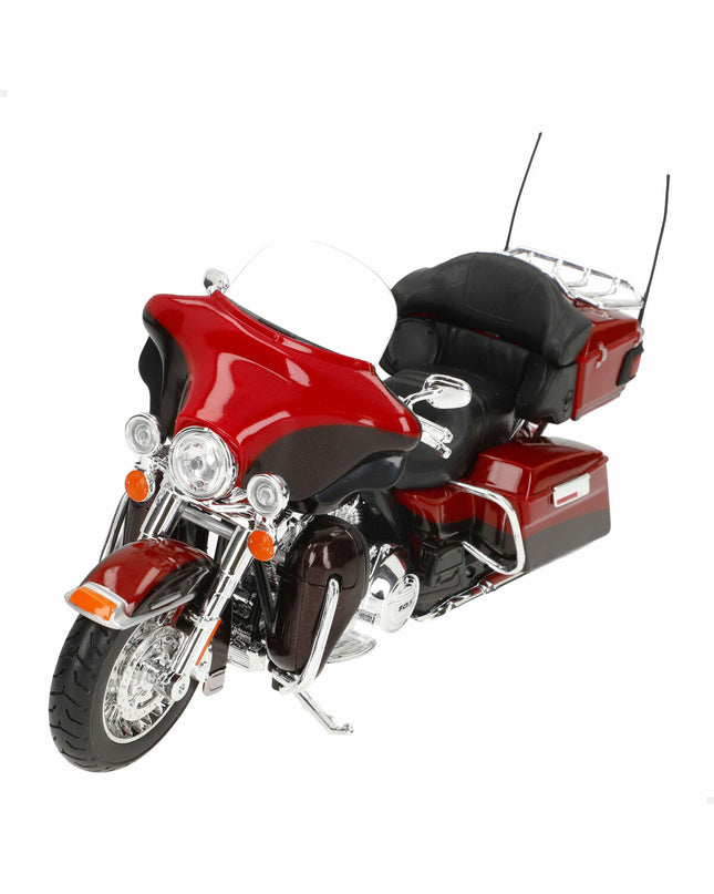 Maisto toy motorcycle, detailed miniature vehicle, 19 x 12 x 7 cm, perfect for pretend play and vehicle enthusiasts.