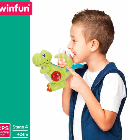 Set of 12 Winfun interactive baby toys, colorful and soft, measuring 15x16x9 cm each, designed for young children’s play.