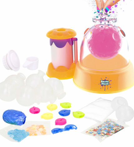 Set of four Doctor Squish skill toys, colorful and squishy, designed for creative play and sensory activities.