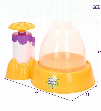 Set of four Doctor Squish skill toys, colorful squishy toys for creative activities and play.