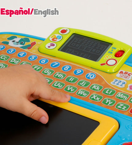 Winfun interactive kids' tablets, electronic toys for children, featuring colorful screens and playful buttons in the image.