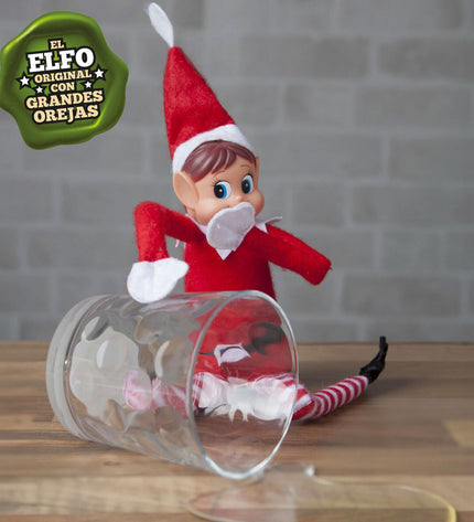 Set of 24 Elves Behavin' Badly Ondeugende Elf plush toys from Elves Behavin' Badly, soft and playful elf characters.