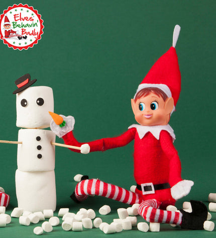 Set of 24 Elves Behavin' Badly Ondeugende Elf plush toys from Elves Behavin' Badly, soft and playful fantasy character toys.