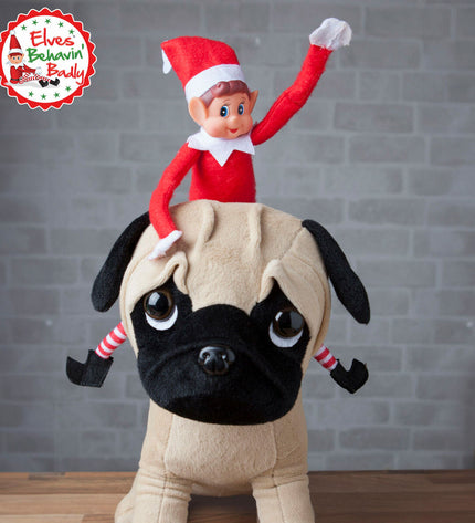 Set of 24 soft Elfie elves from Elves Behavin' Badly, playful plush toys for children, with colorful elf characters.