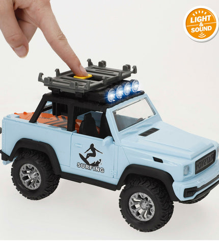 Set of six Speed & Go toy vehicles, colorful and detailed miniature cars for children’s play and racing fun.