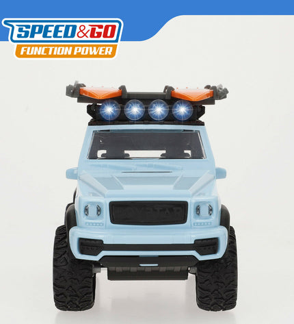 Six Speed & Go toy speed wagons in vibrant colors, ideal for children's play and vehicle collection.