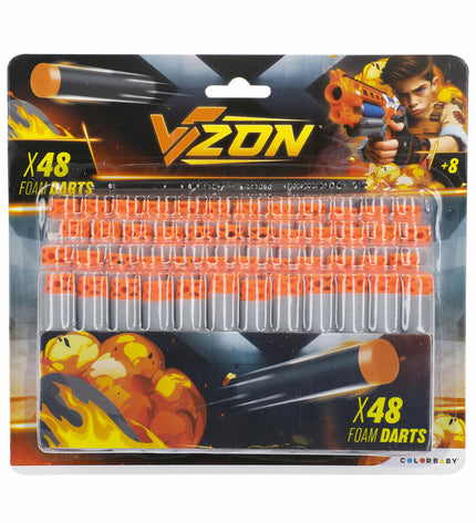 Colorbaby V-ZONE darts toy set with colorful darts for outdoor games and play, ideal for children and active fun.