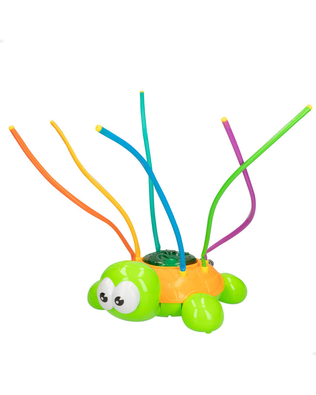 Set of six Colorbaby plastic watersproeiers for outdoor play, measuring 28 x 9 x 20 cm each, ideal for kids' water games.