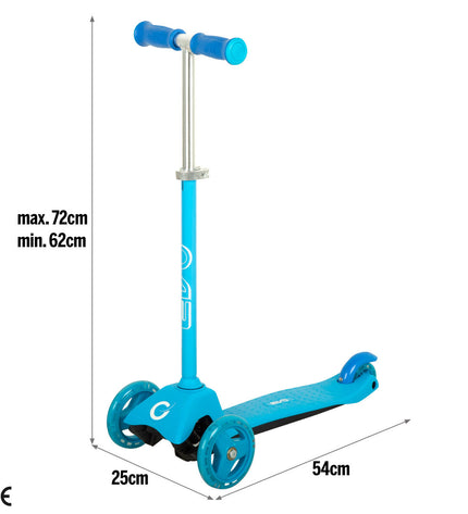 Two EVO Step EVO toys for outdoor sports and games, featuring colorful plastic steps designed for active play and exercise.