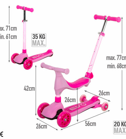 Pair of EVO Step EVO outdoor sports and play equipment, designed for active outdoor games and exercises.