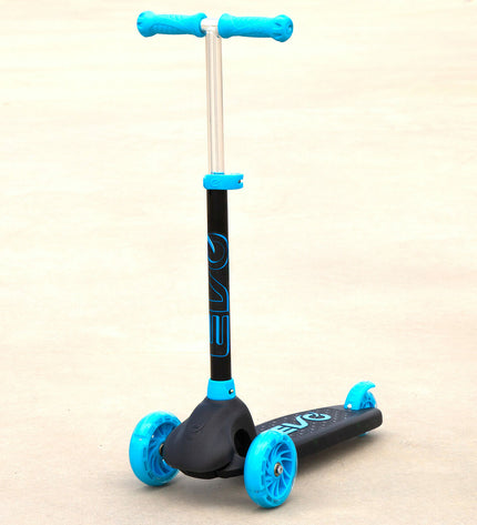 Two EVO Step EVO toys for outdoor play and sports, featuring bright colors and sturdy design for active fun.