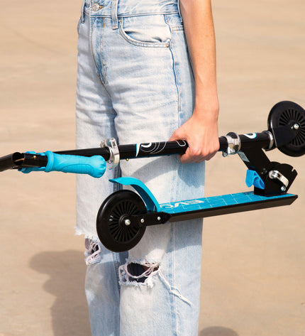 Two EVO Step EVO toys for outdoor play and sports, featuring colorful design suitable for active children.