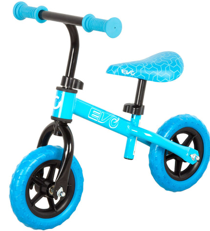 EVO Kinderfiets, speelgoed en sport, kindvriendelijke fiets with colorful frame and training wheels for young children