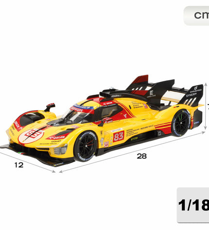 Set of four Ferrari toy cars from Auto Ferrari, detailed miniature vehicle toys for play and display.
