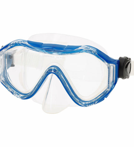 AquaSport Duikbril AquaSport, six waterproof diving goggles for watersport and outdoor activities, clear lenses with adjustable straps.