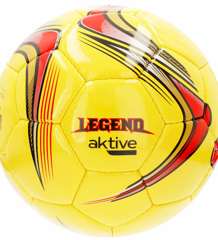 Set of 12 Aktive soccer balls for outdoor sports, featuring durable design and vibrant colors, ideal for outdoor football games.