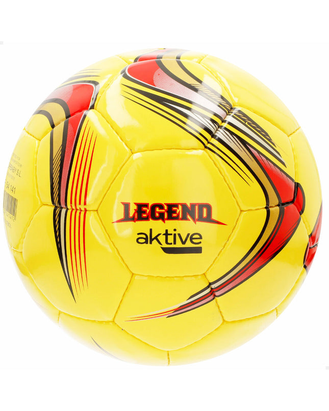 Set of 12 Aktive soccer balls for outdoor sports, featuring durable design and vibrant colors, ideal for outdoor football games.