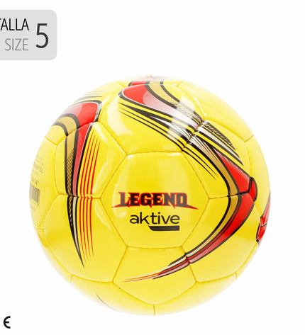 Set of 12 Aktive soccer balls designed for sport and outdoor play, featuring the brand's signature logo and durable exterior.