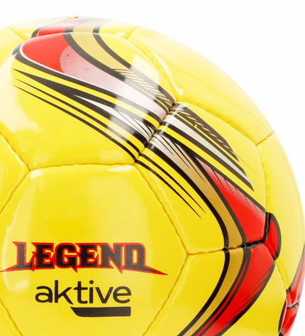 Set of 12 Aktive footballs for sport and outdoor use, featuring black and white panels with brand logo visible on each ball.