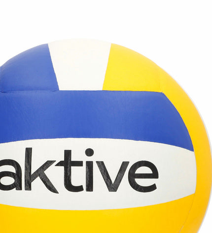 Aktive volleyball for sport and outdoor use, shown in a dynamic action shot with a bright design and textured surface.