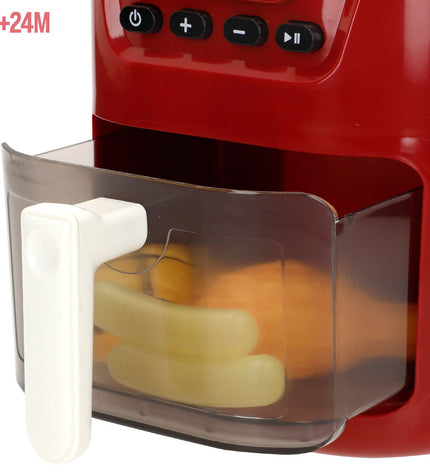 Colorbaby toy coffee machines set with four colorful plastic play coffee machines for kids' pretend play.