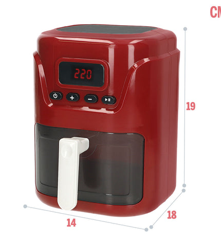 Set of four colorful toy coffee machines by Colorbaby, designed for pretend play and imitative role-playing activities.