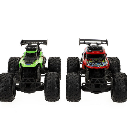 Set of four Colorbaby Vingerskateboard toys with colorful designs, designed for children to play and enjoy.