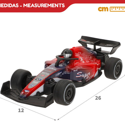 Set of four Speed & Go remote-controlled toy cars, featuring colorful designs and compact size for indoor and outdoor play.