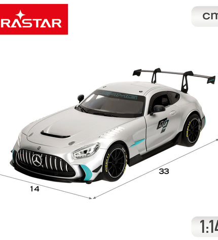 Two Mercedes Benz police car toys with remote controls, detailed plastic vehicles for kids’ play, in vibrant police livery.