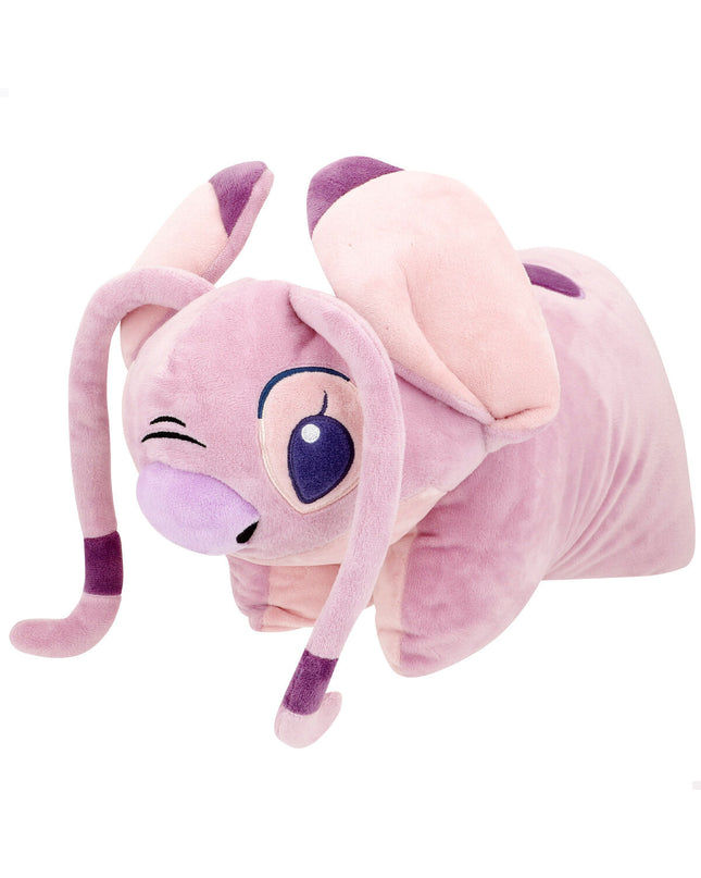 Set of four Stitch plush toys made of polyester, soft stuffed animals perfect for cuddling and play in the speelgoed en games category.