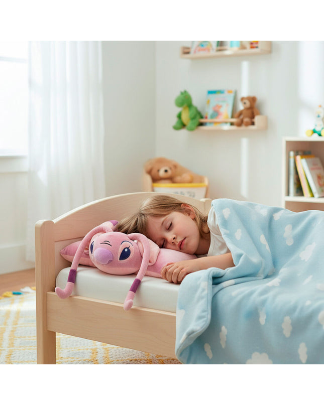 Set of four Stitch plush toys made of soft polyester, perfect for cuddling and play in the speelgoed en games category.