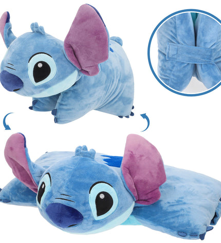 Four Stitch Knuffel Stitch polyester plush toys, soft stuffed animals for children, featuring the iconic Stitch character from Disney.