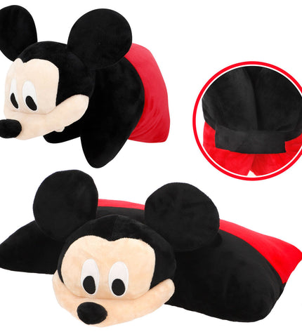 Set of four Mickey Mouse plush toys made of polyester, soft Disney Mickey Mouse stuffed animals for children.