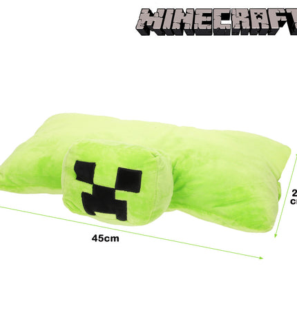 Four Minecraft plush toys made of polyester, soft and cuddly, featuring iconic blocky characters from the popular game.