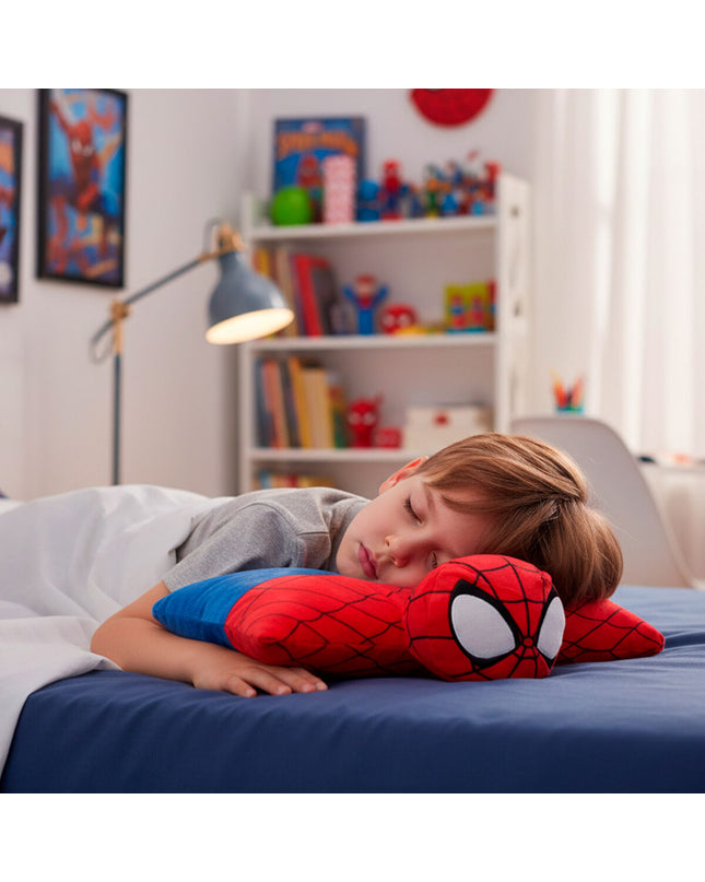 Set of four Spider-Man plush toys made of soft polyester, featuring Spider-Man character in playful poses.