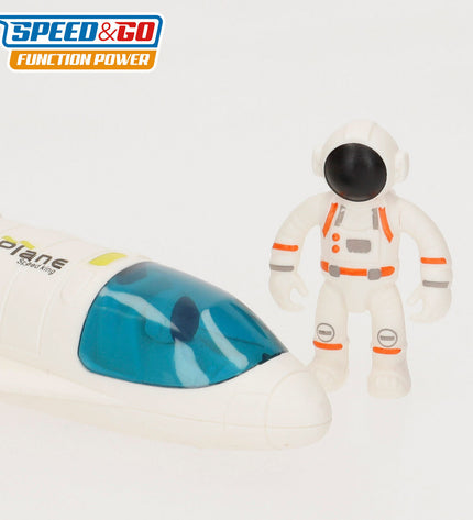 Colorbaby astronaut playset with 7 pieces, including astronaut figures and accessories, for imaginative space-themed play.