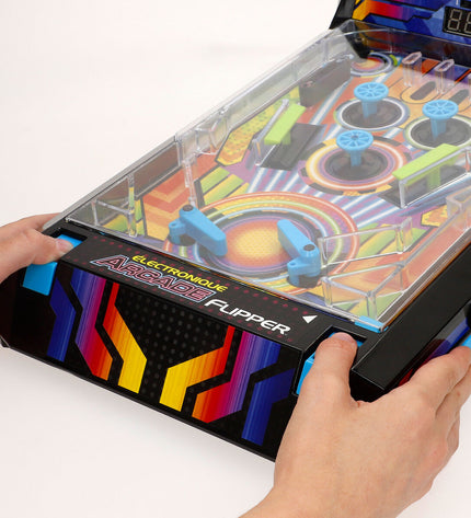 Two BigBuy Kids pinball toys, colorful plastic game pieces for kids' play, part of toys and games collection.