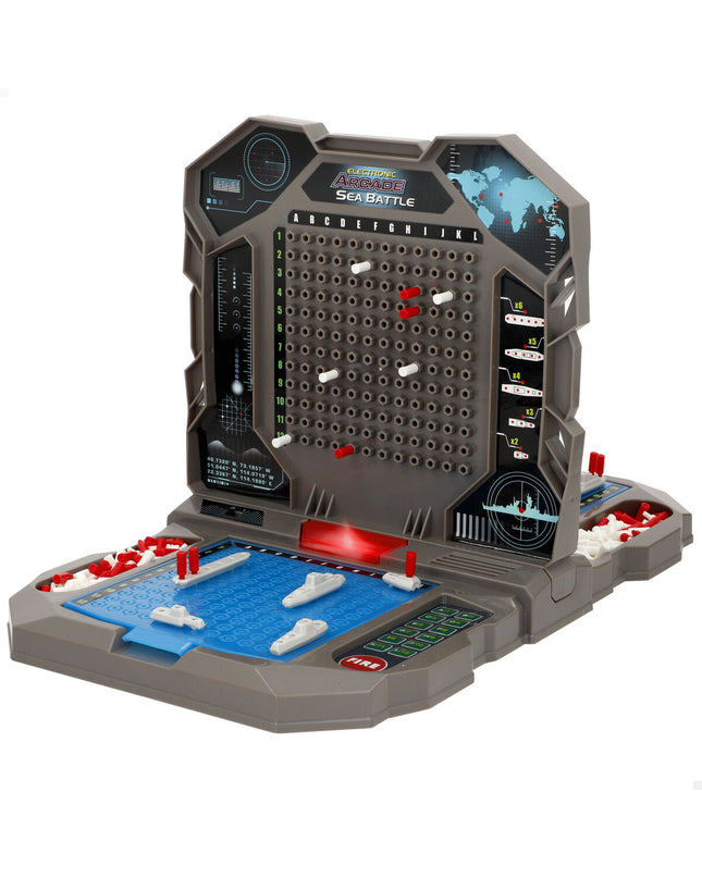 Two Zeeslag game sets by BigBuy Kids, featuring colorful plastic game boards for fun battles at home.