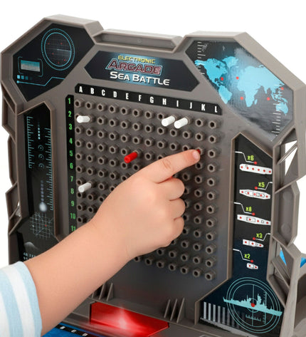 Two Zeeslag game sets by BigBuy Kids, featuring classic battleship-style toys for kids and family play.