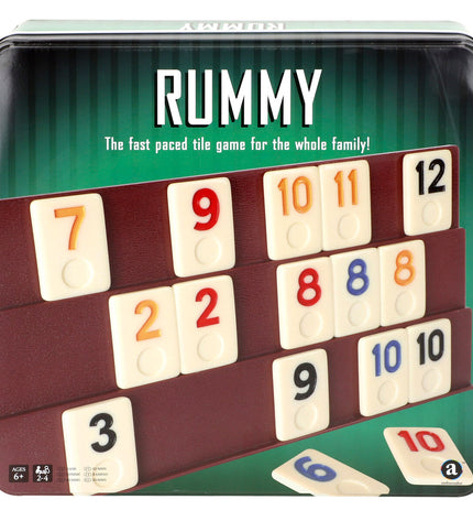 Set of four BigBuy Kids Rummy board game pieces for children, featuring colorful cards and game accessories.