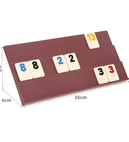 Set of four BigBuy Kids Rummy board games with colorful cards and playing pieces for family fun and entertainment.