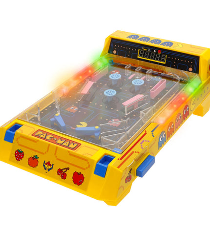 Two Pac-Man dominoes from the Pac-Man toy and game collection, featuring classic yellow Pac-Man characters in bright colors.