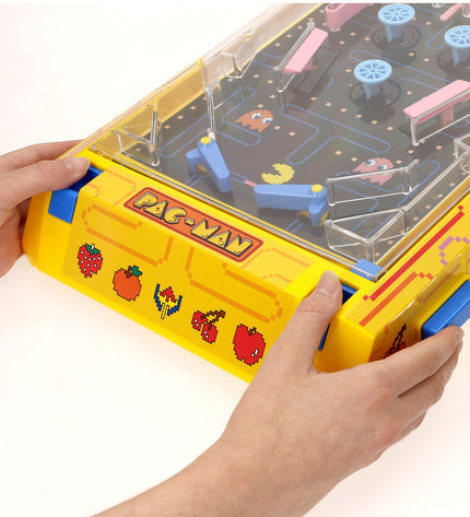 Two Pac-Man Domino pieces featuring classic Pac-Man character designs, colorful game-themed dominoes for fun and entertainment.