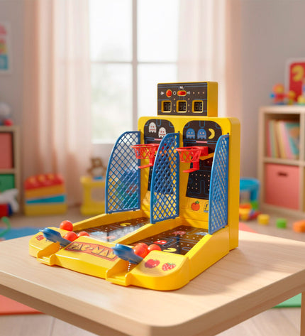 Two Pac-Man domino game pieces featuring iconic Pac-Man characters, suitable for fun toy and game collections.